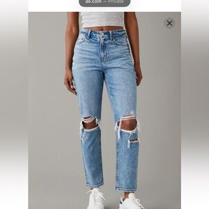 American Eagle mom jeans